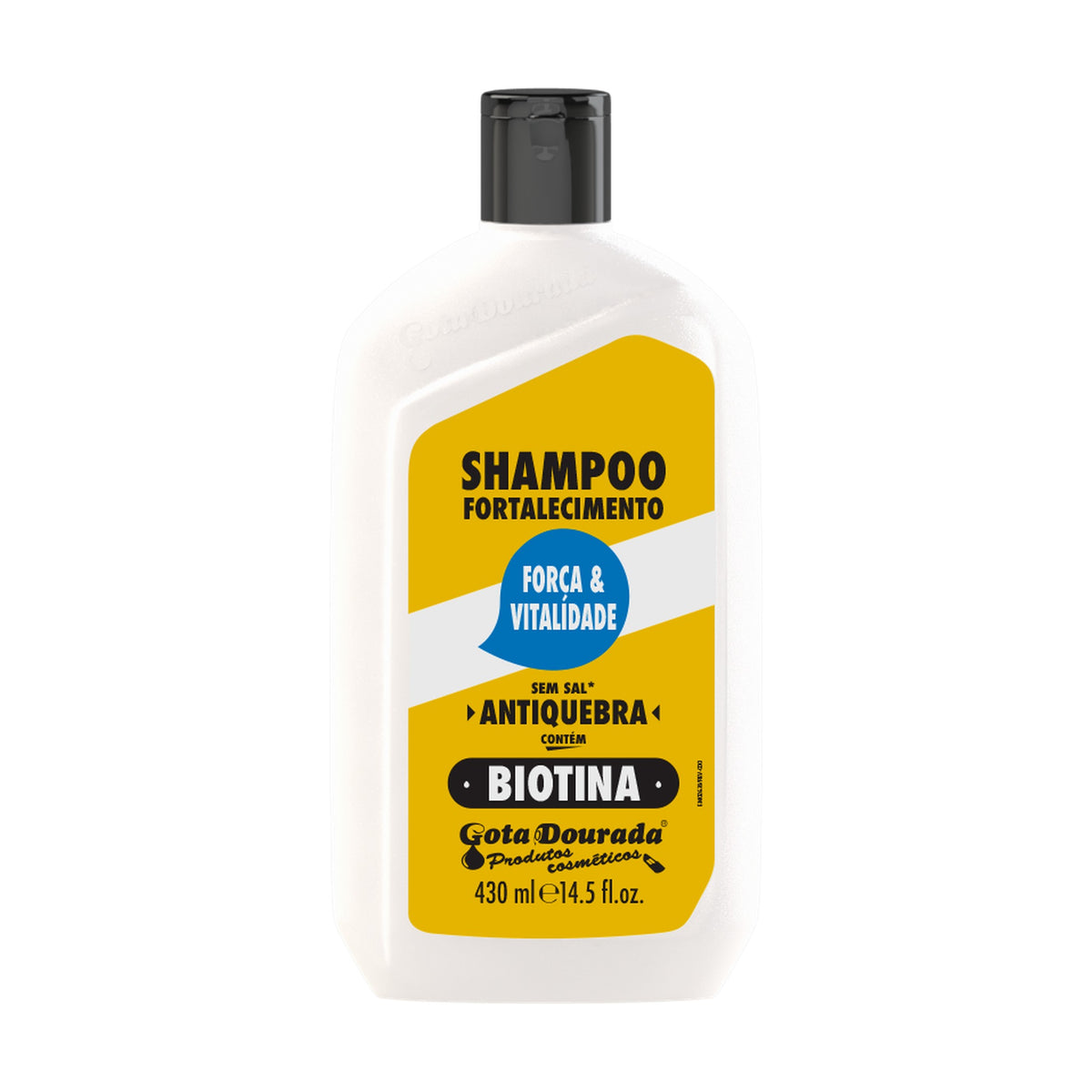 Gota Dourada Fortalecimento Biotina Shampoo 430ml