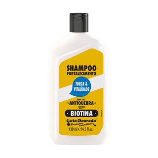 Gota Dourada Fortalecimento Biotina Shampoo 430ml