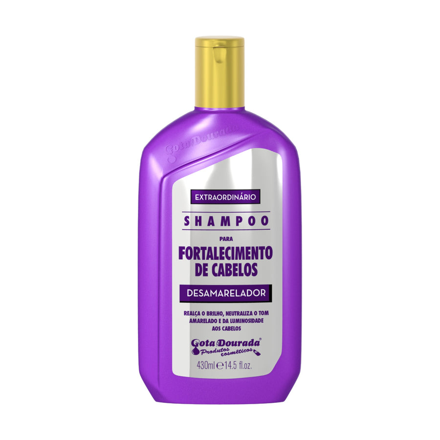 Gota Dourada Fortalecimento Desamarelador Shampoo 430ml
