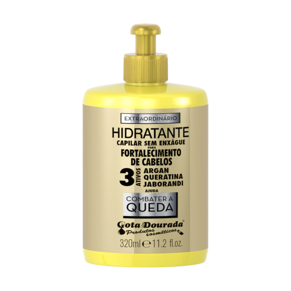 Gota Dourada Fortalecimento Extraordinário Creme de Pentear  320ml