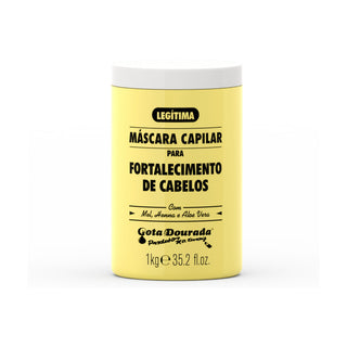 Gota Dourada Máscara De Fortalecimento 1kg