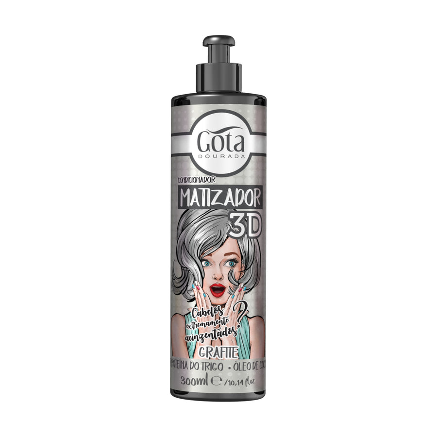 Gota Dourada Matizador 3D - Grafite 300ml