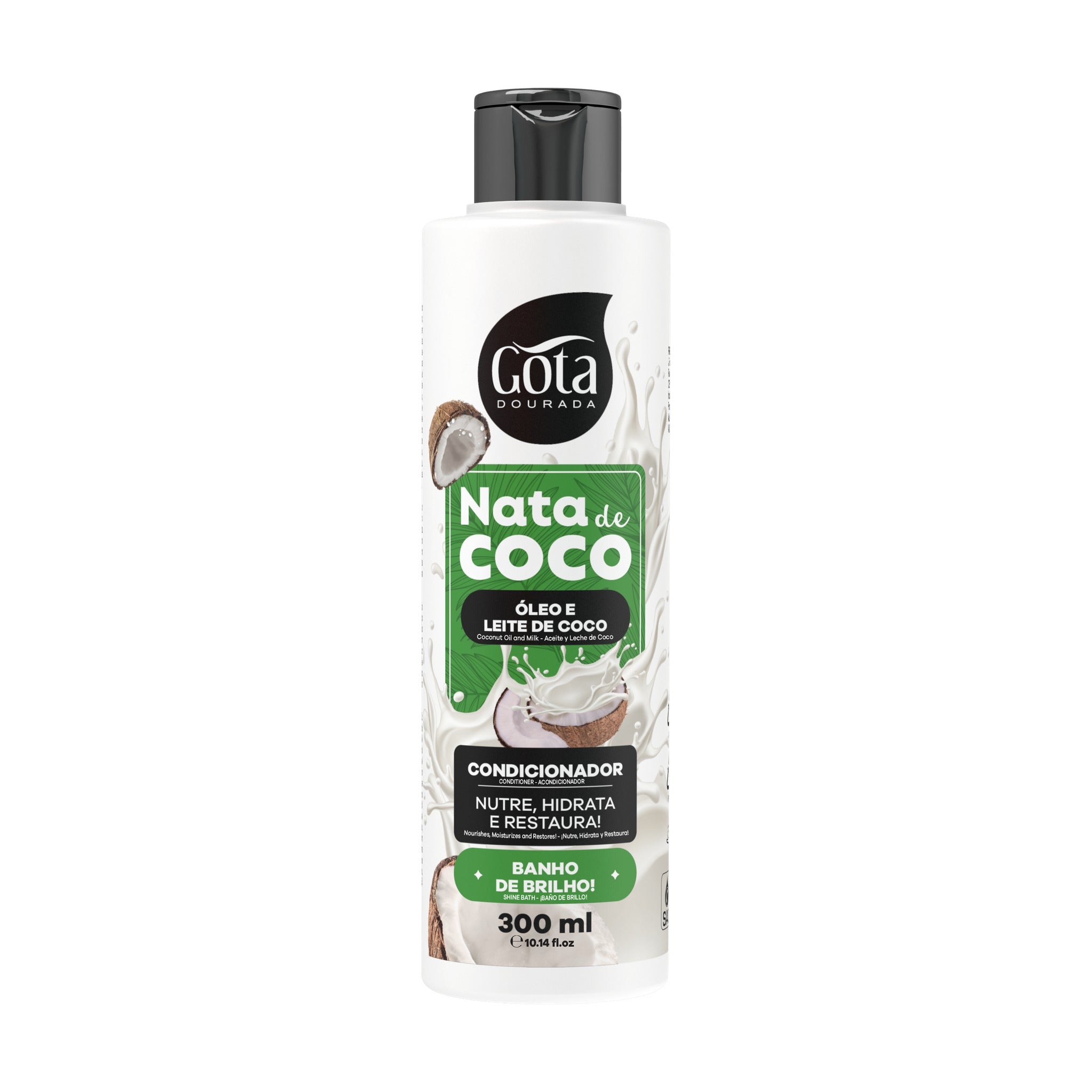 Gota Dourada Nata De Coco Condicionador 300ml