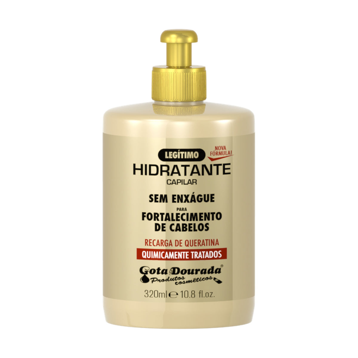 Gota Dourada Recarga de Queratina Creme de Pentear  320ml