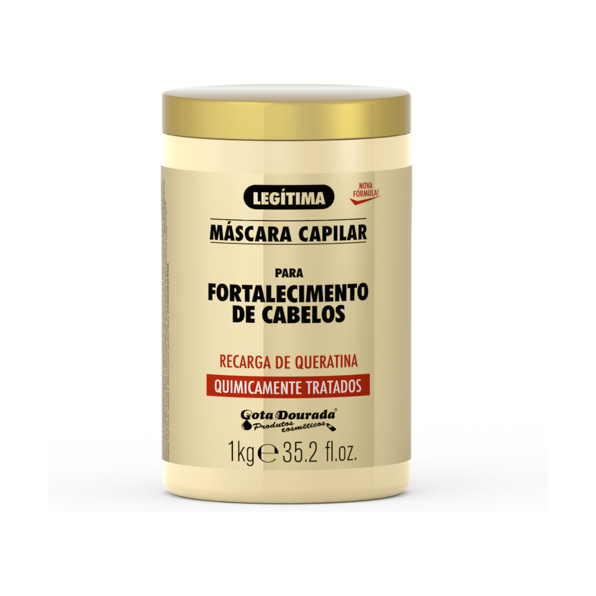 Gota Dourada Recarga de Queratina Máscara  1kg