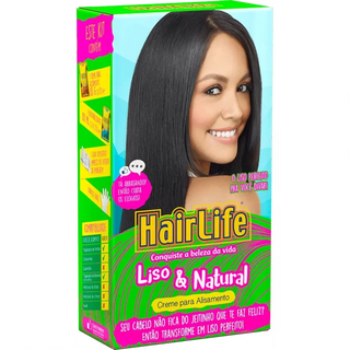 Novex HairLife Liso e Natural Pack de Alisamento Tioglicolato