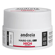 Andreia Hard Gel 2 em 1 Soft White 44g - Ilha dos cosméticos