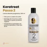 Haskell Keratreat Passo 2, creme alisante progressivo de 500 ml