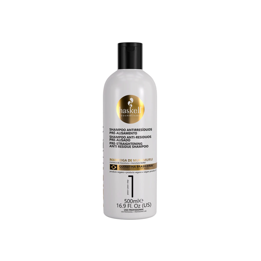 Haskell Keratreat Shampoo Antirresíduos Pré-Alisamento 500ml