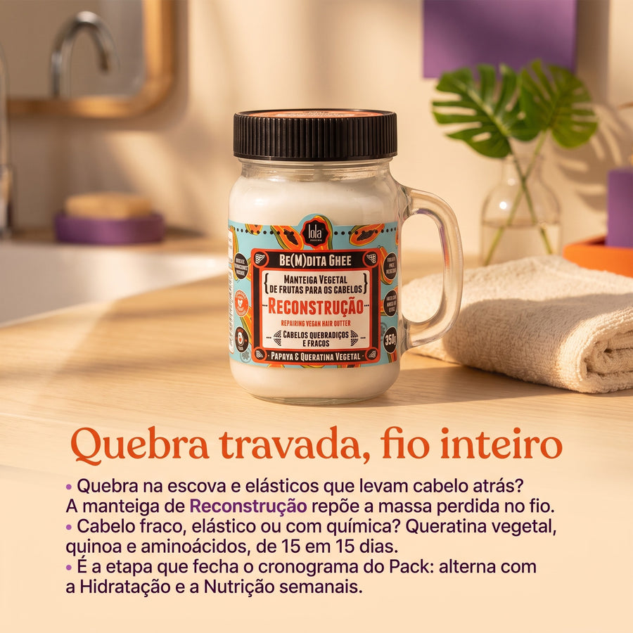 Lola Be(M)dita Ghee Reconstrução 350g — a manteiga da quebra