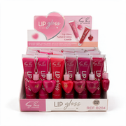 Easy Paris Beauty Color Lip Gloss — expositor com todos os tons