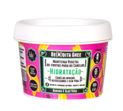 Lola Be(M)Dita Ghee Máscara Hidratação Banana E Aloe Vera 100g - Ilha dos cosméticos