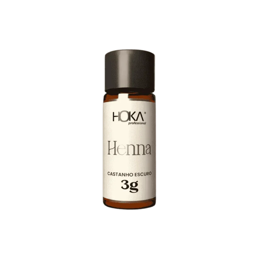 HOKA Henna Para Sobrancelhas Castanho Escuro 3g - Ilha dos cosméticos