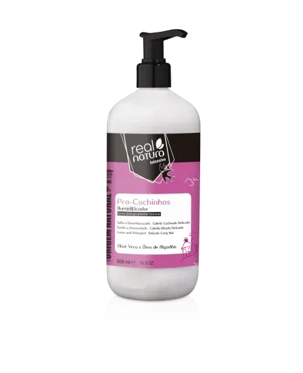Real Natura Pro-Cachinhos Humidificador 500ml - Ilha dos cosméticos