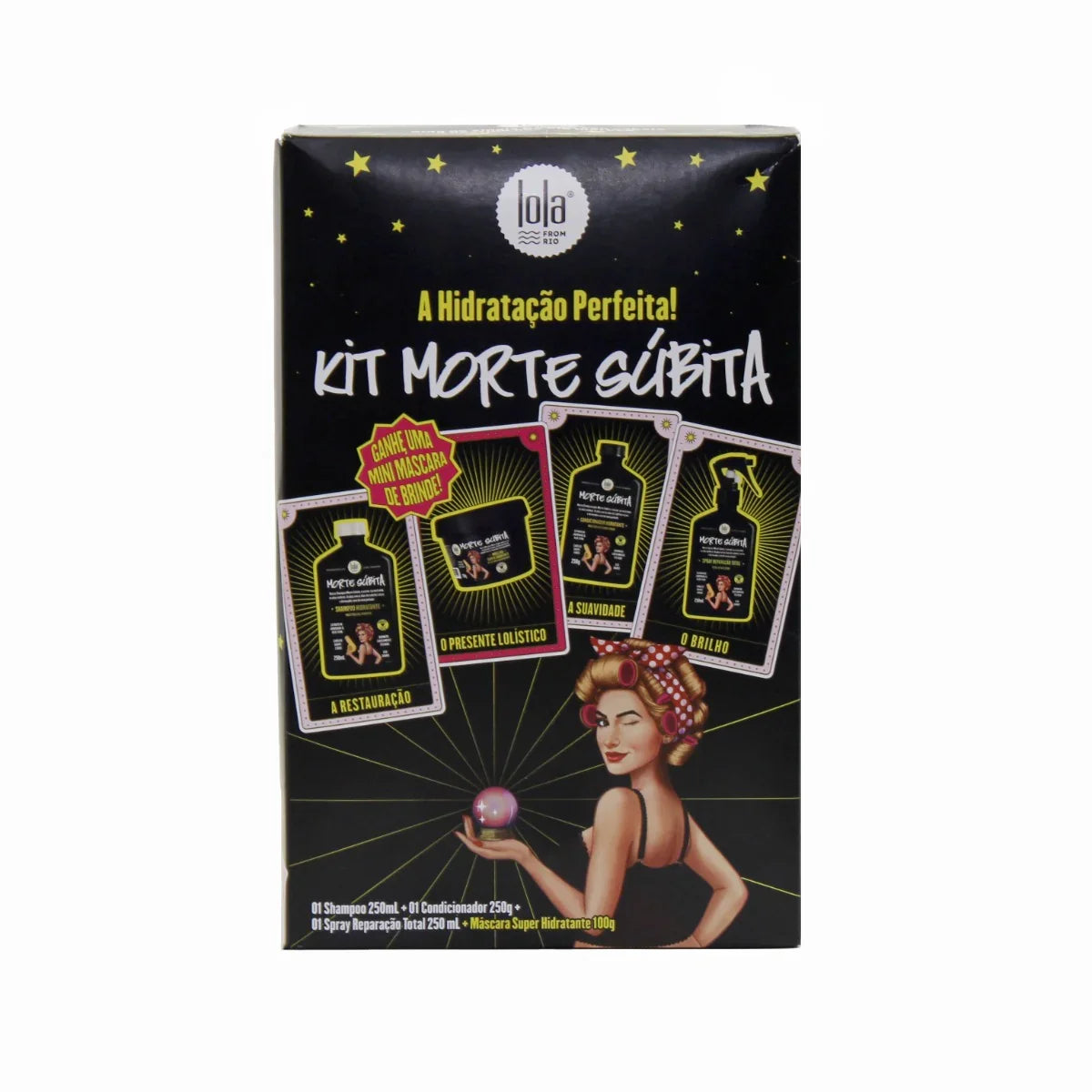 Lola Kit Morte Súbita Hidratação Perfeita + Oferta Máscara 100 g - Ilha dos cosméticos