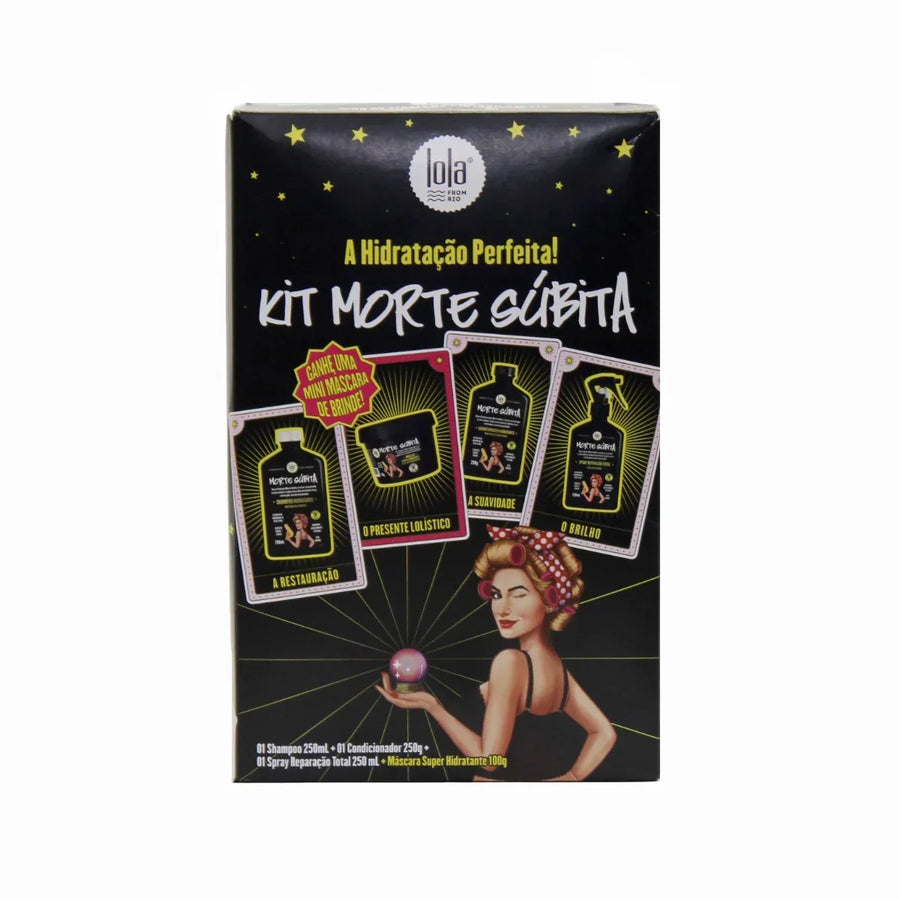 Lola Kit Morte Súbita Hidratação Perfeita + Oferta Máscara 100 g - Ilha dos cosméticos