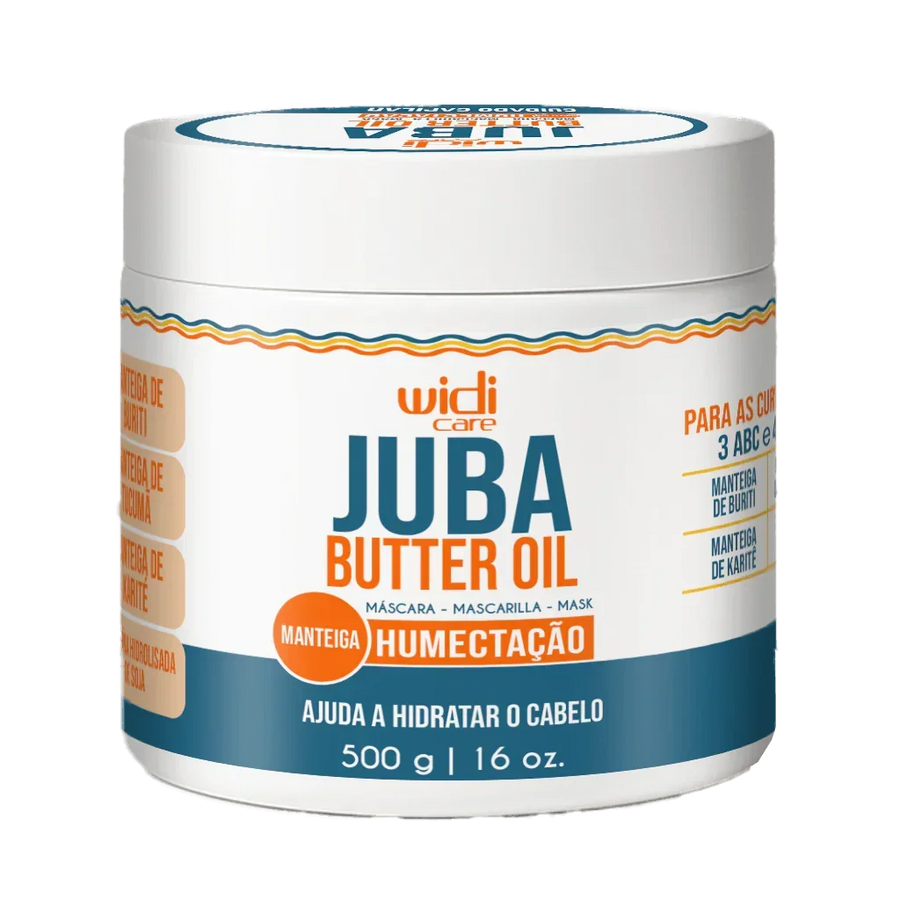 Widi Care Juba Butter Oil Máscara de Humectação 500g - Ilha dos cosméticos