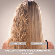 Kativa Pack Alisamento Brasileiro Blonde para Cabelo Loiro: antes e depois