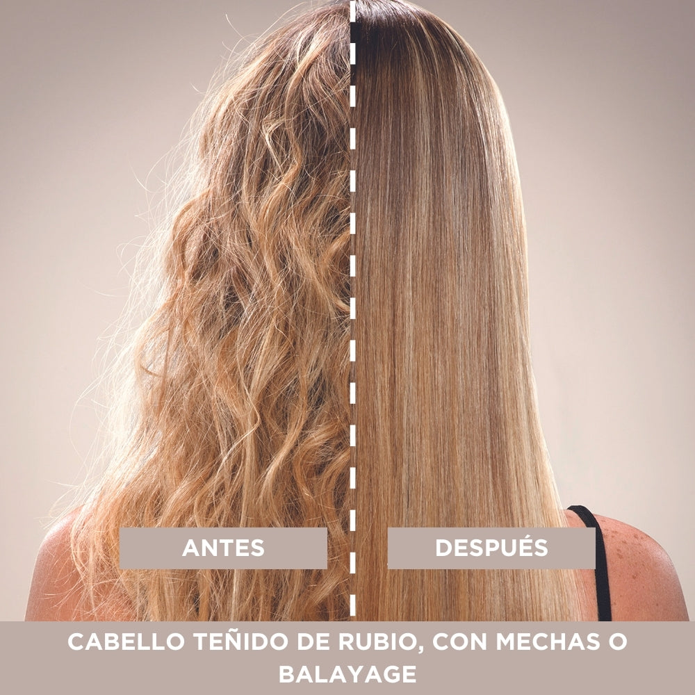 Kativa Pack Alisamento Brasileiro Blonde para Cabelo Loiro: antes e depois