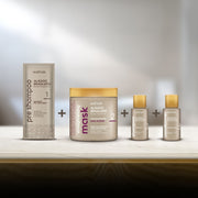 Kativa Pack Alisamento Brasileiro Blonde para Cabelo Loiro: detalhe do produto