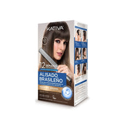 Kativa Pack Alisamento Brasileiro Brunette para Cabelo Escuro: selos da marca