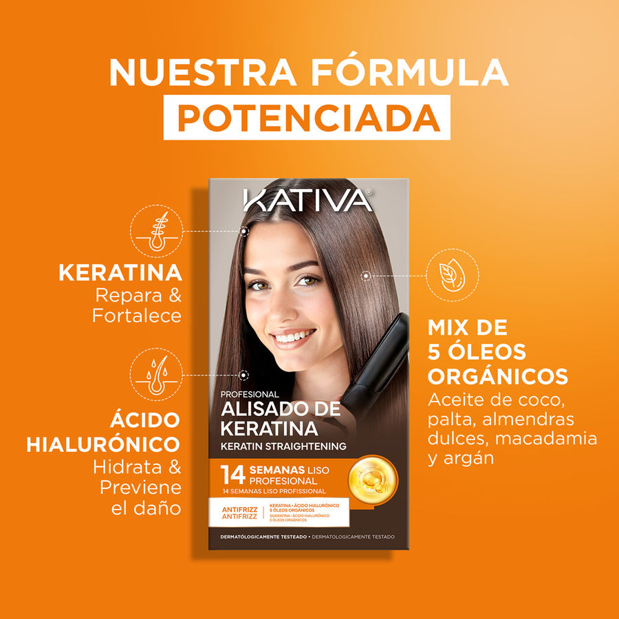 Kativa Pack Alisamento com Keratina sem Formol: ingredientes em destaque