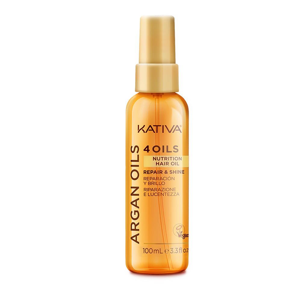 Kativa Argan Oil 4 Oils Óleo Capilar Reparação e Brilho 100ml