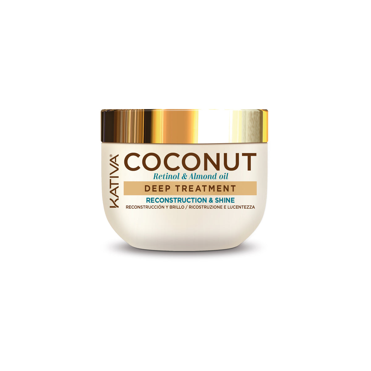 Kativa Coconut Máscara Deep Treatment Reconstrução e Brilho 300ml