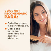 Kativa Coconut Máscara Deep Treatment Reconstrução e Brilho: para que cabelo é recomendado