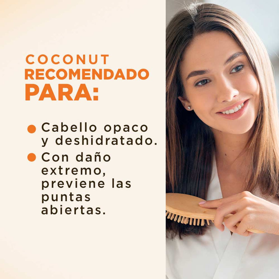 Kativa Coconut Shampoo Reconstrução e Brilho: para que cabelo é recomendado