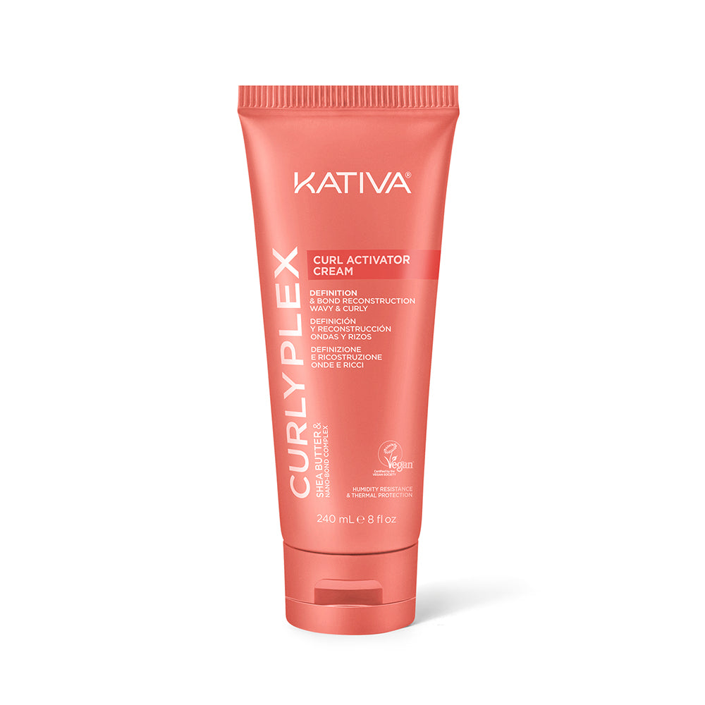 Kativa Curly Plex Curl Activator Cream Creme Ativador de Cachos 240ml