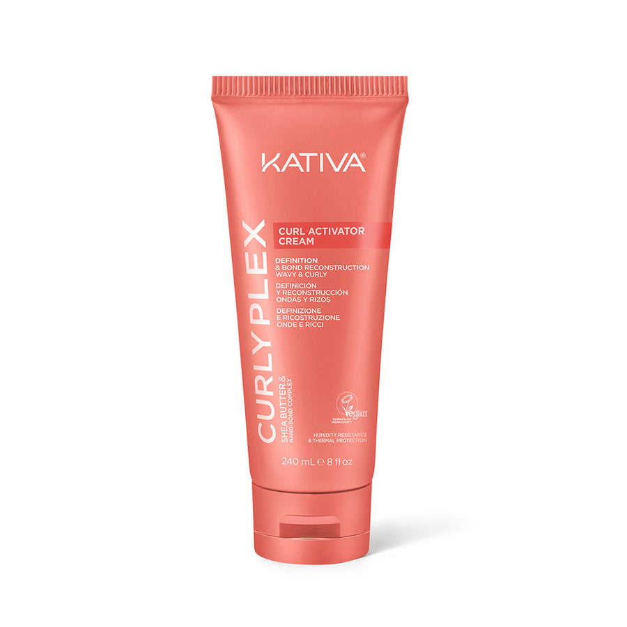 Kativa Curly Plex Curl Activator Cream Creme Ativador de Cachos 240ml