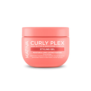 Kativa Curly Plex Styling Gel Gel Fixador de Cachos Longa Duração 300ml