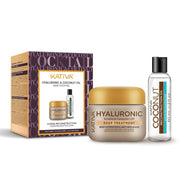 Kativa Hair Cocktail Hyaluronic & Coconut Oil Pack Hidra-Reconstrução Máscara 150ml + Óleo: detalhe do produto