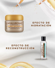 Kativa Hair Cocktail Hyaluronic & Coconut Oil Pack Hidra-Reconstrução Máscara 150ml + Óleo: detalhe do produto