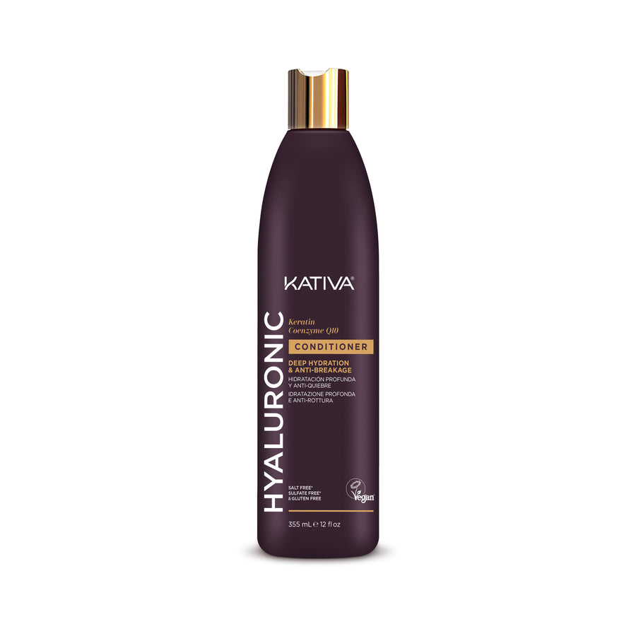 Kativa Hyaluronic Condicionador Hidratação Profunda e Antiquebra 355ml