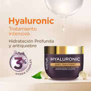Kativa Hyaluronic Máscara Deep Treatment Hidratação Profunda e Antiquebra: detalhe do produto