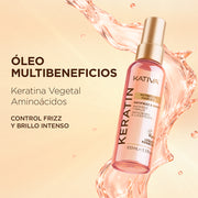 Kativa Keratin Nutrition Hair Oil Óleo Capilar Antifrizz e Brilho: benefícios