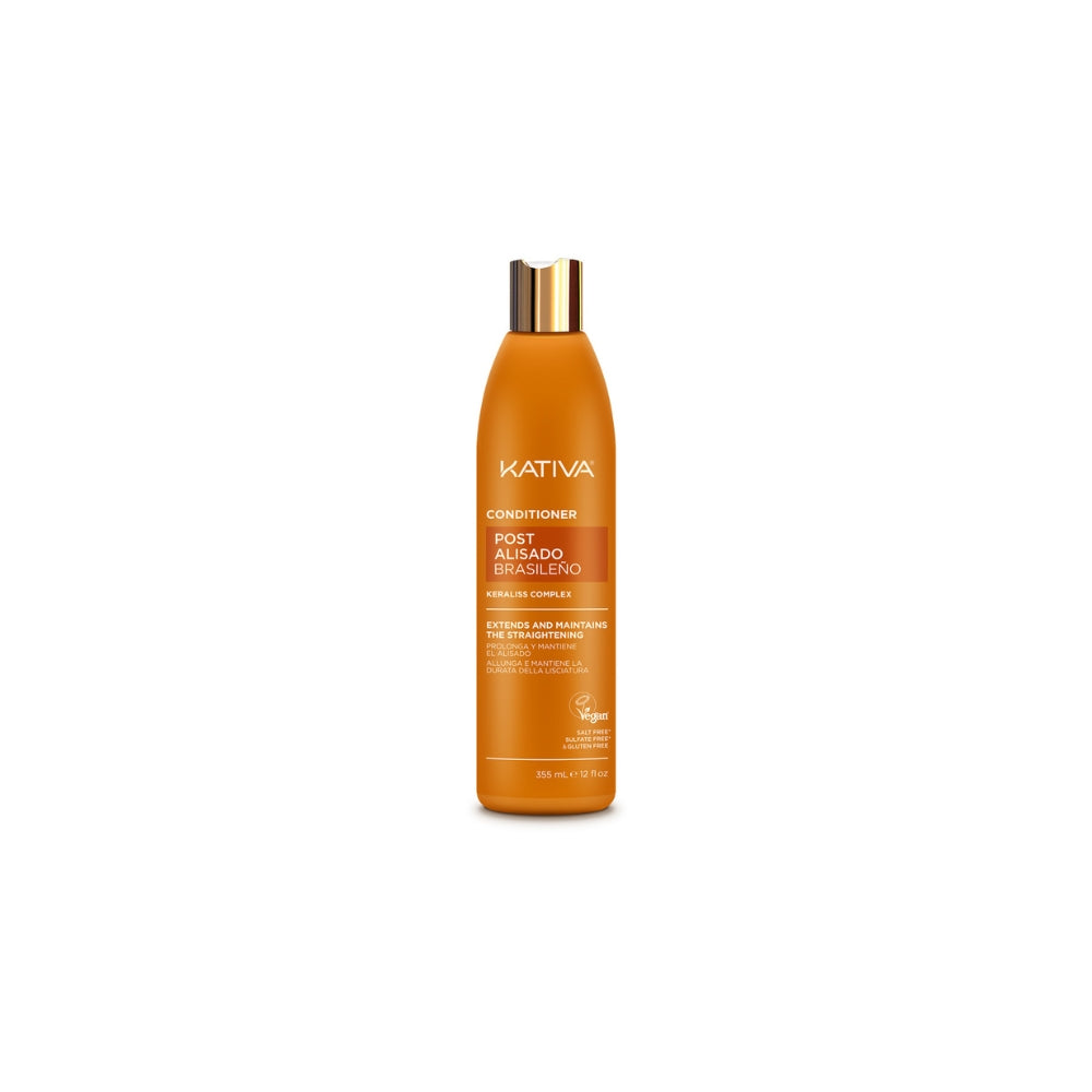 Kativa Post Alisado Condicionador Pós-Alisamento Prolonga o Liso 355ml