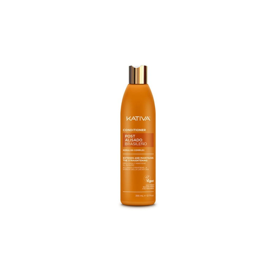 Kativa Post Alisado Condicionador Pós-Alisamento Prolonga o Liso 355ml