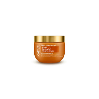 Kativa Post Alisado Máscara Deep Treatment Pós-Alisamento Prolonga o Liso 300ml