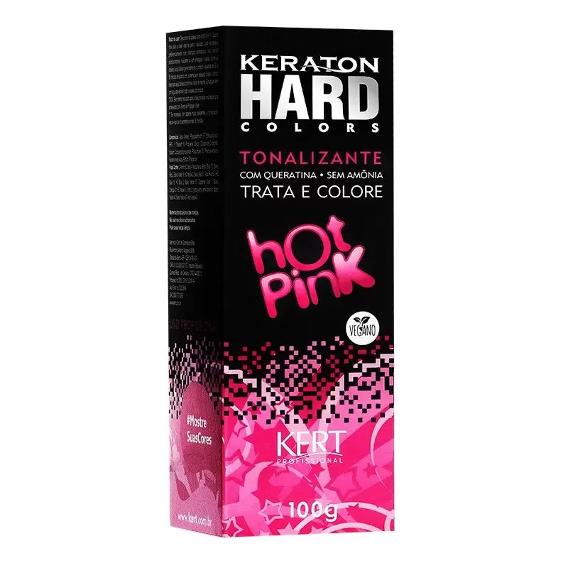 Keraton Hard Colors - Hot Pink 100g - Ilha dos cosméticos