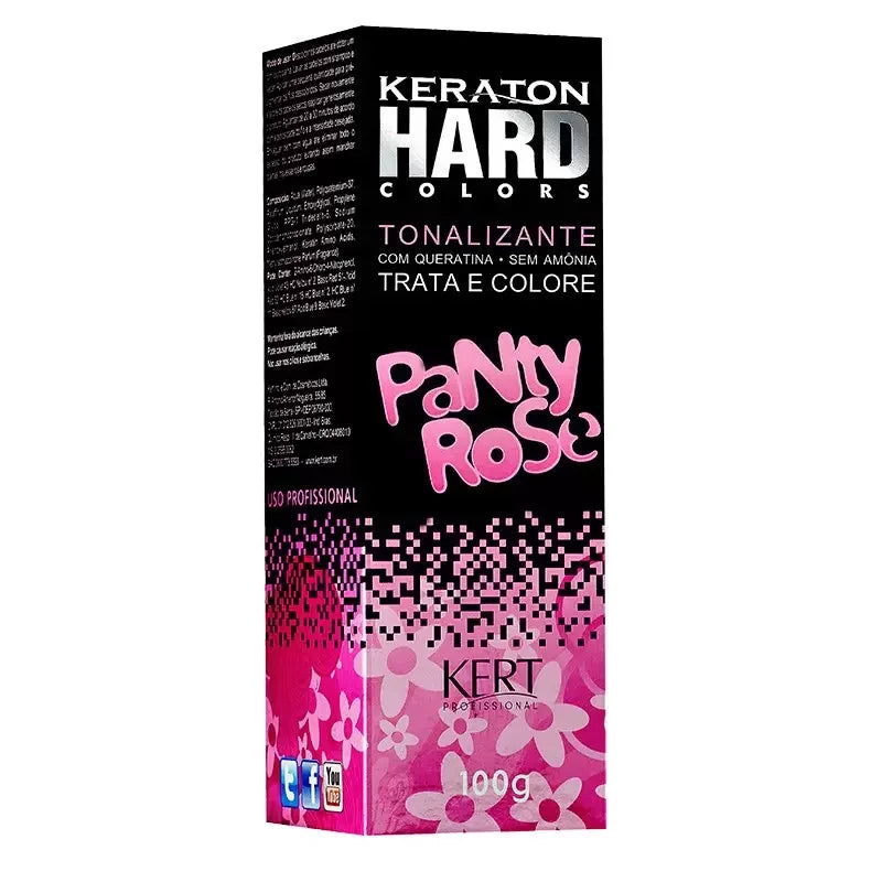 Keraton Hard Colors - Panty Rose 100g - Ilha dos cosméticos