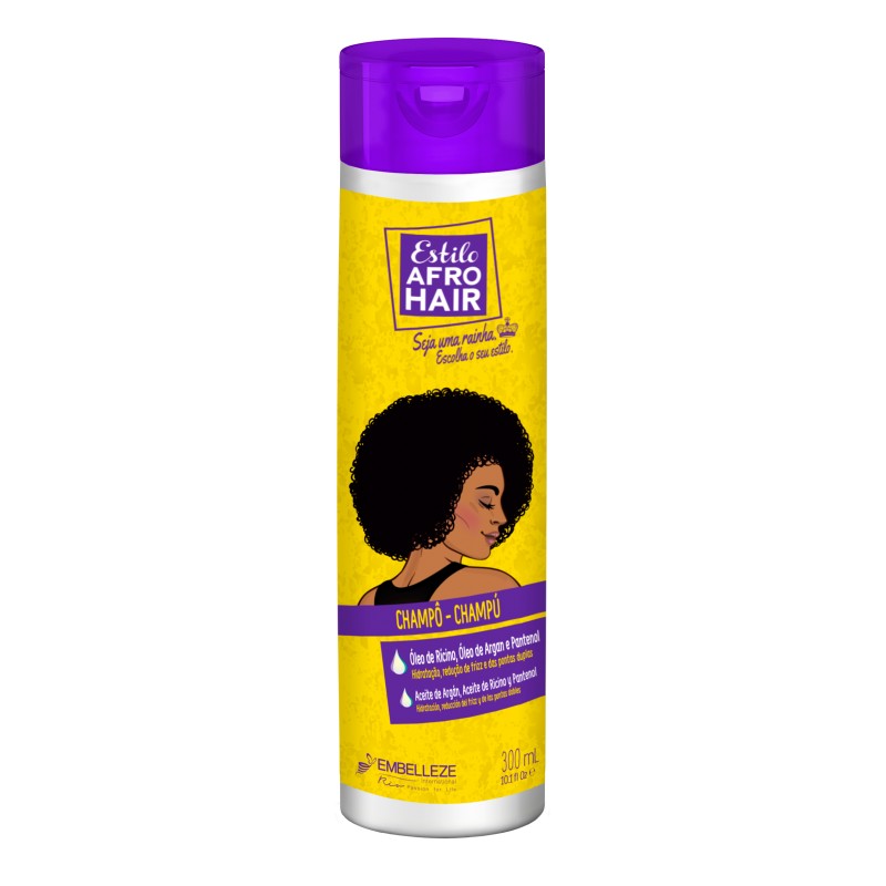 Novex AfroHair Shampoo 300ml - Ilha dos cosméticos