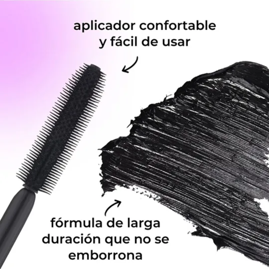 Lamel 3D Effect Máscara de Pestanas Volume e Definição 10ml, painel da marca com as características