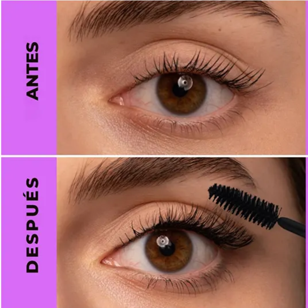 Lamel 5XL Volume Máscara de Pestanas Alongadora 10ml, painel da marca com as características