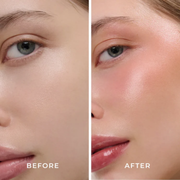 Antes e depois com Lamel BB Blush em Creme de Acabamento Luminoso 10ml Nº 401