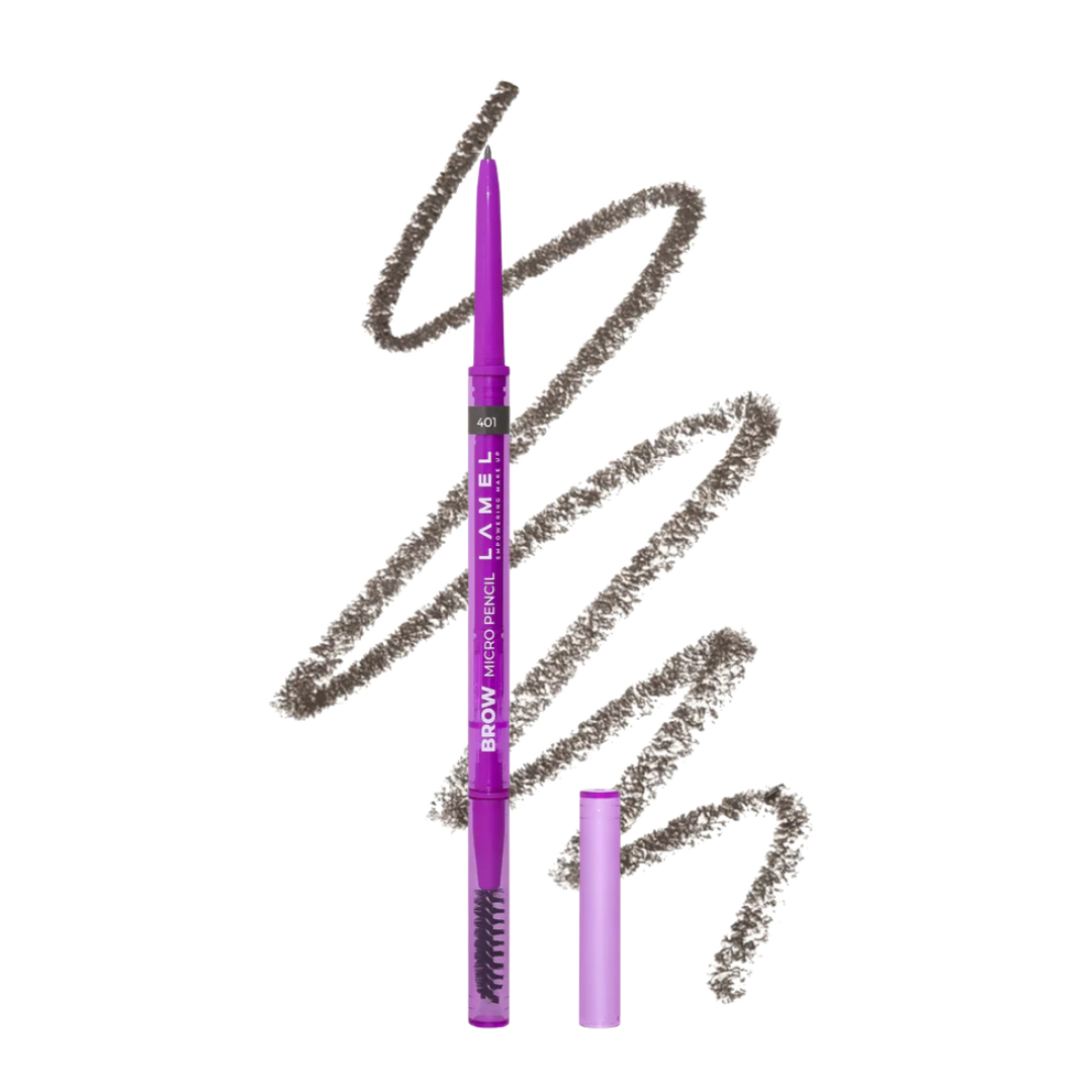 Lamel Brow Micro Pencil Lápis de Sobrancelhas Ultrafino 0,05g, tom Nº 401