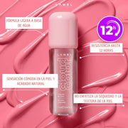 Lamel Cloud Color Blush Líquido Leve de Longa Duração 7ml Nº 01, painel da marca com as características