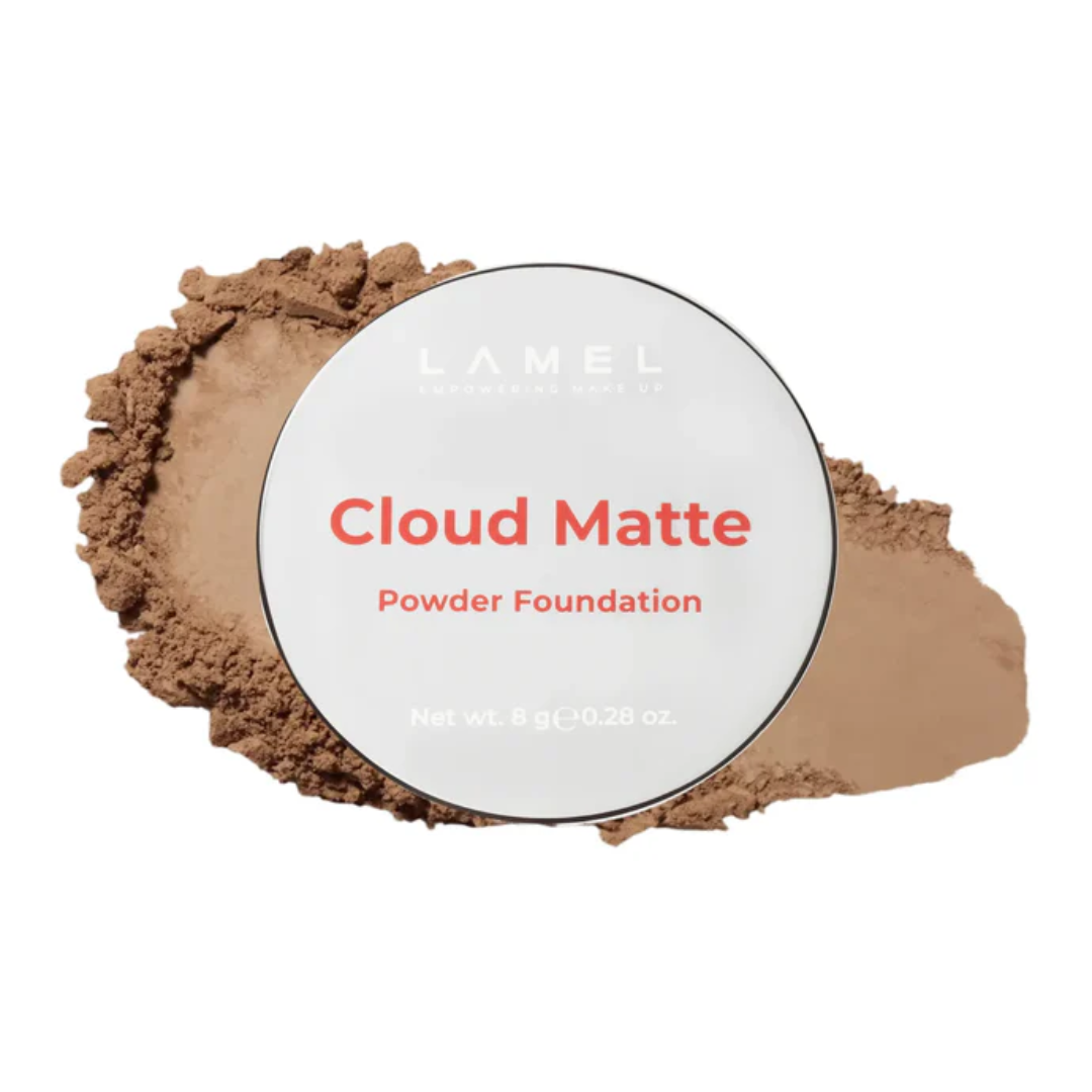 Lamel Cloud Matte Base em Pó Compacto Mate 8g, tom Nº 08
